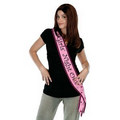 Girl's Night Out Satin Sash